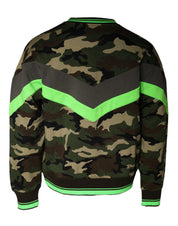 Flerfärgad kamouflage tröja