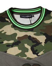 Flerfärgad kamouflage tröja