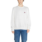 Vit tröja i återvunnen polyester