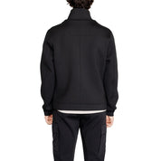 Black Polyester Jackets & Coat