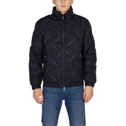 Black Polyester Jackets & Coat