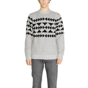 Gray Marabou Sweater