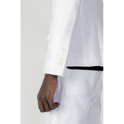 White Linen Blazer