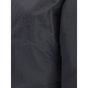 Brown Polyester Shell Jacket