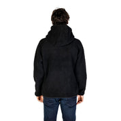 Black Polyester Jackets & Coat