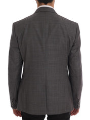 Gray Wool MARTINI Slim Blazer