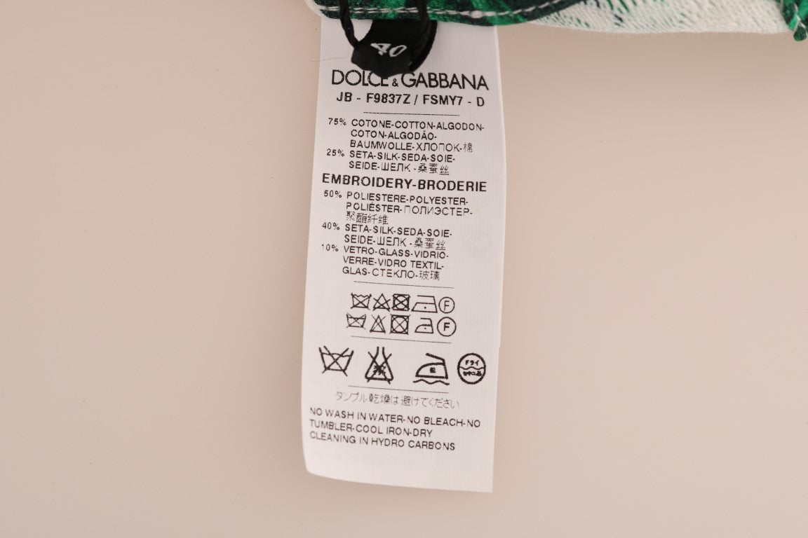 Ananas Banan Paljetter Rundkragetröja