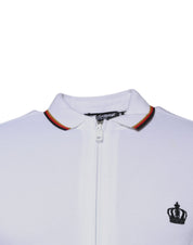 White Crown Men Full Zip Sweatshirt Sweater