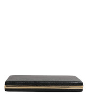 Dolce & Gabbana Black Goat Leather Clutch