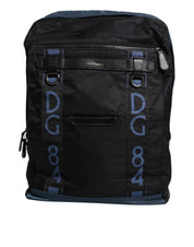 Dolce & Gabbana Black Nylon School Backpack