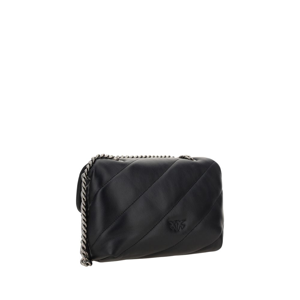 Black Calf Leather Bos Taurus Shoulder Bag