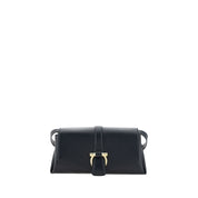 Black Calf Leather Bos Taurus Shoulder Bag