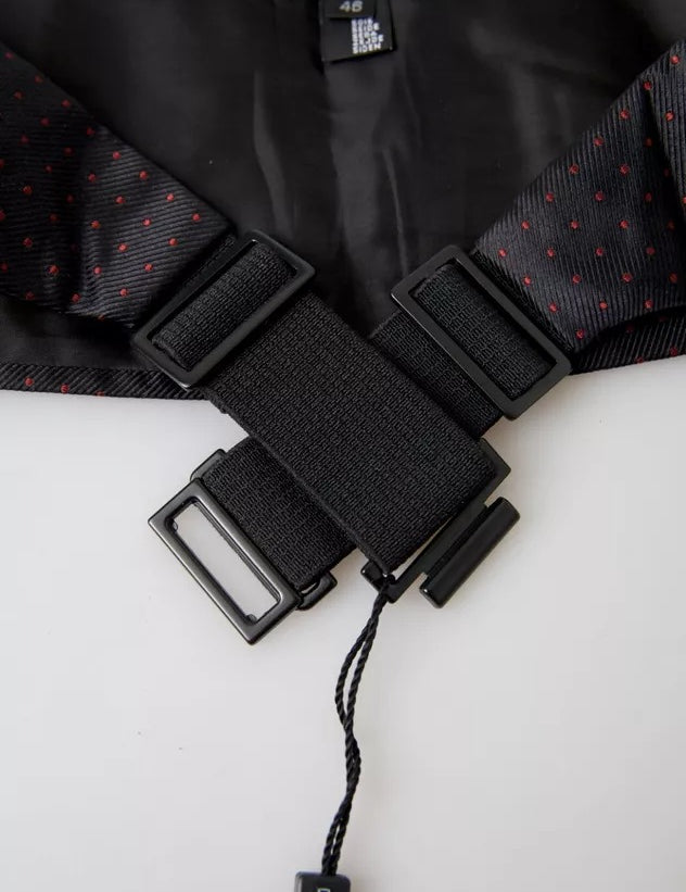 Dolce & Gabbana Black Silk Cummerbund