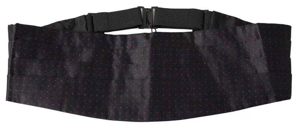 Dolce & Gabbana Black Silk Cummerbund