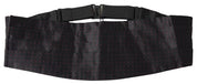 Dolce & Gabbana Black Silk Cummerbund