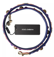 Dolce & Gabbana Pink Leather Shoulder Strap