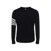 Blue Fleece Wool Cardigan