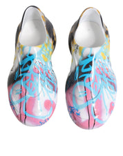 Dolce & Gabbana Multicolor Calf Leather Daymaster Sneakers