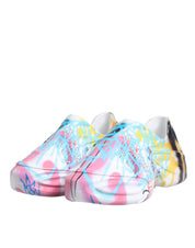 Dolce & Gabbana Multicolor Calf Leather Daymaster Sneakers