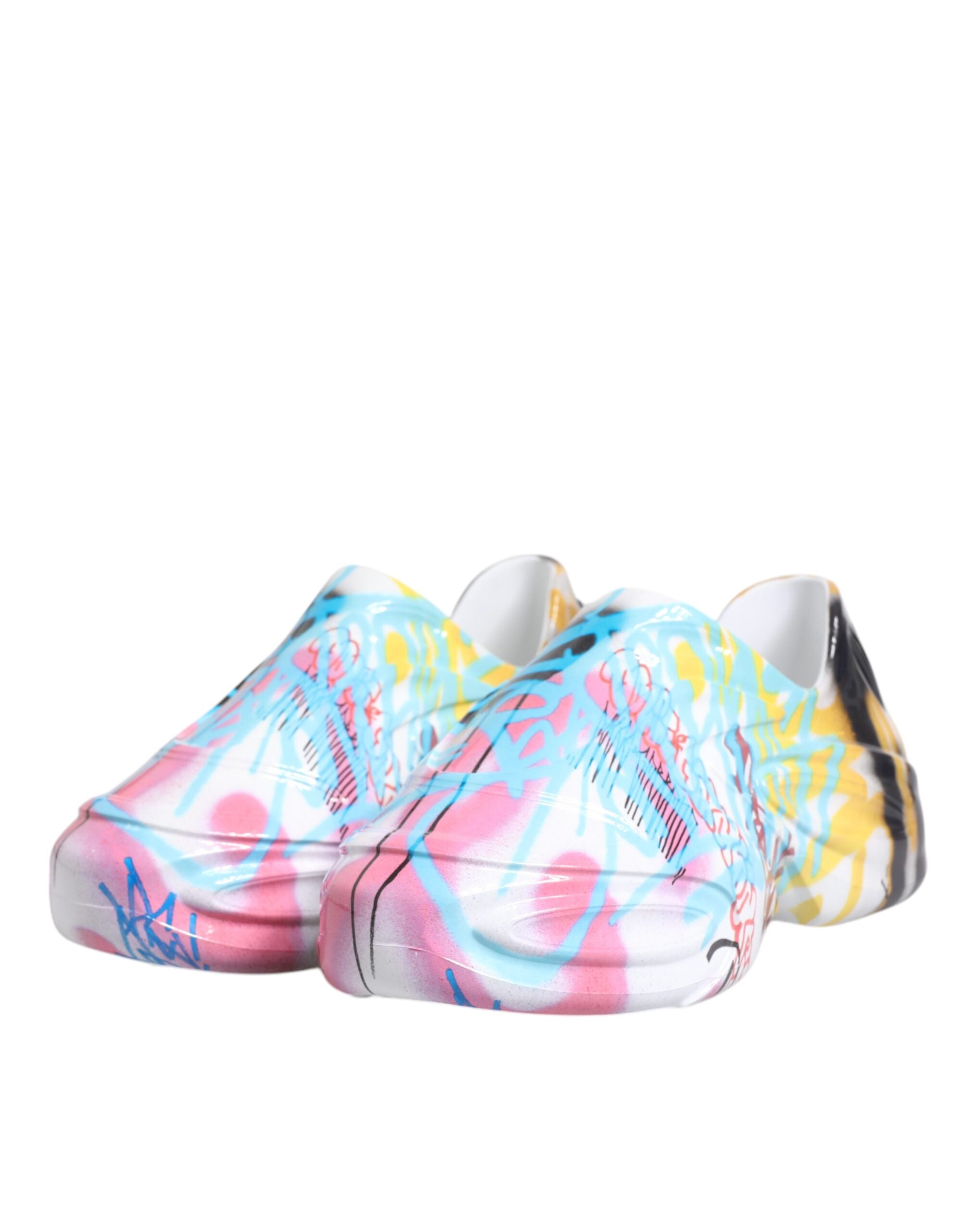 Dolce & Gabbana Multicolor Calf Leather Daymaster Sneakers