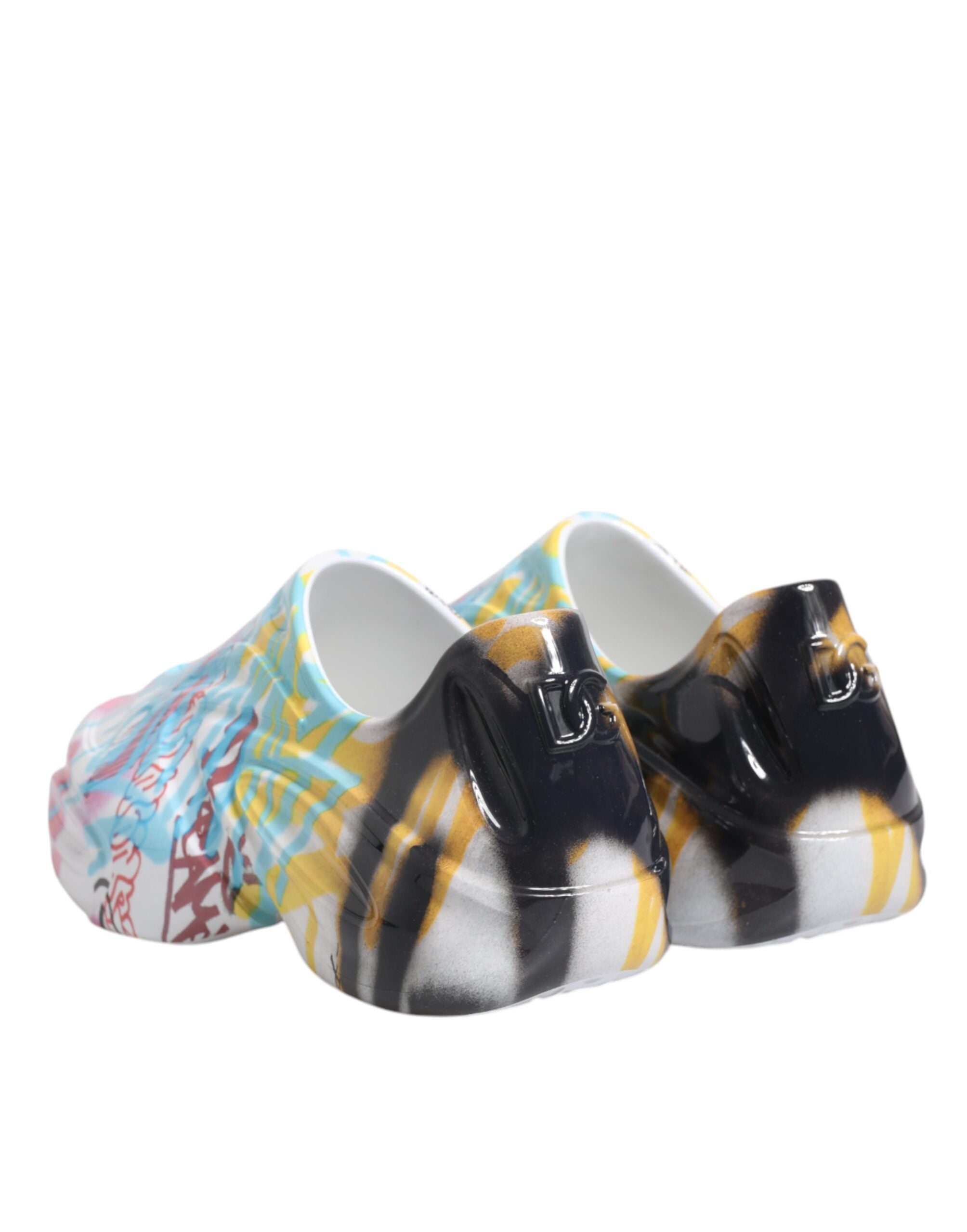 Dolce & Gabbana Multicolor Calf Leather Daymaster Sneakers