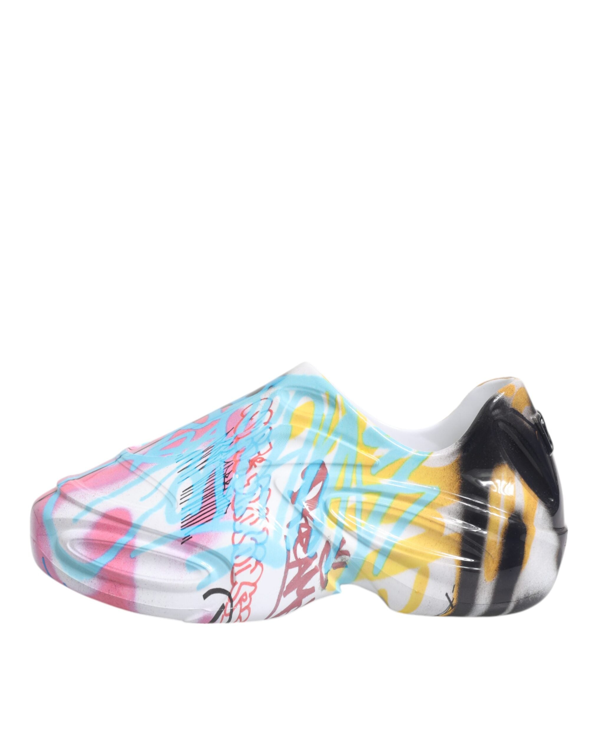 Dolce & Gabbana Multicolor Calf Leather Daymaster Sneakers