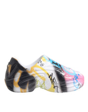 Dolce & Gabbana Multicolor Calf Leather Daymaster Sneakers