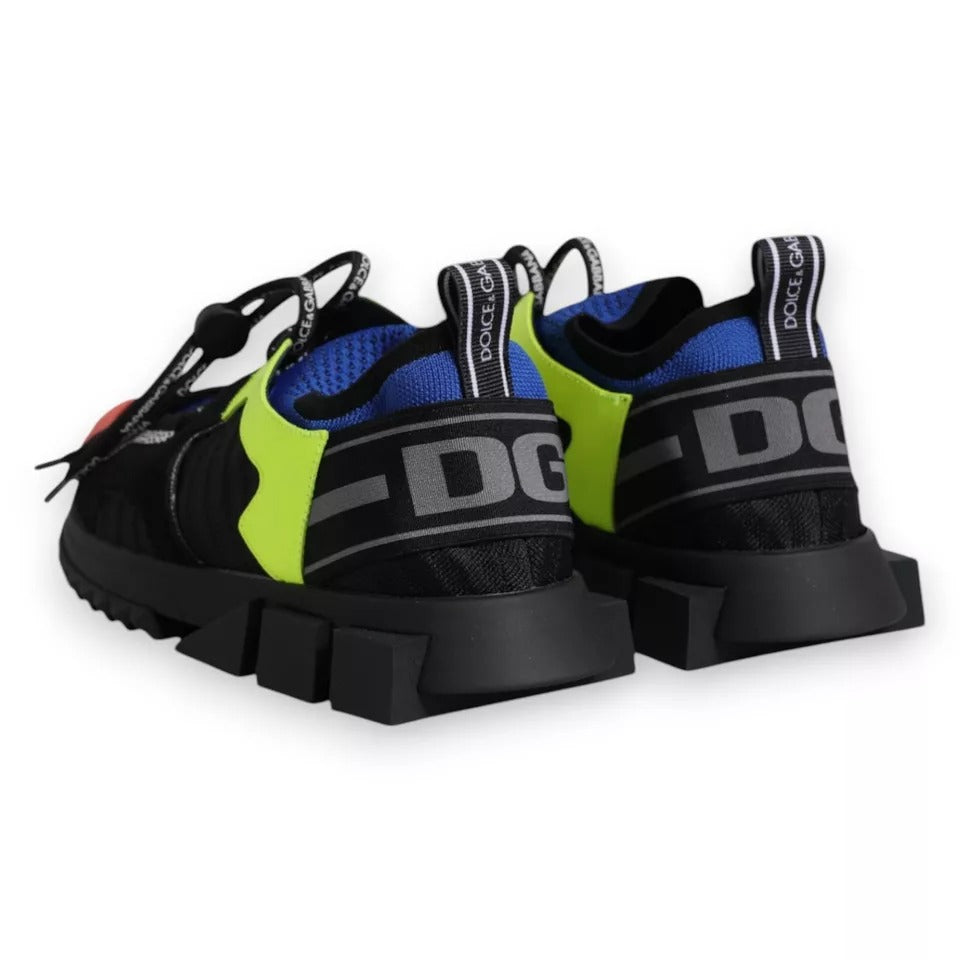 Dolce & Gabbana Multicolor Mesh Trekking Sneakers