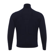 Blue Cashmere Turtleneck