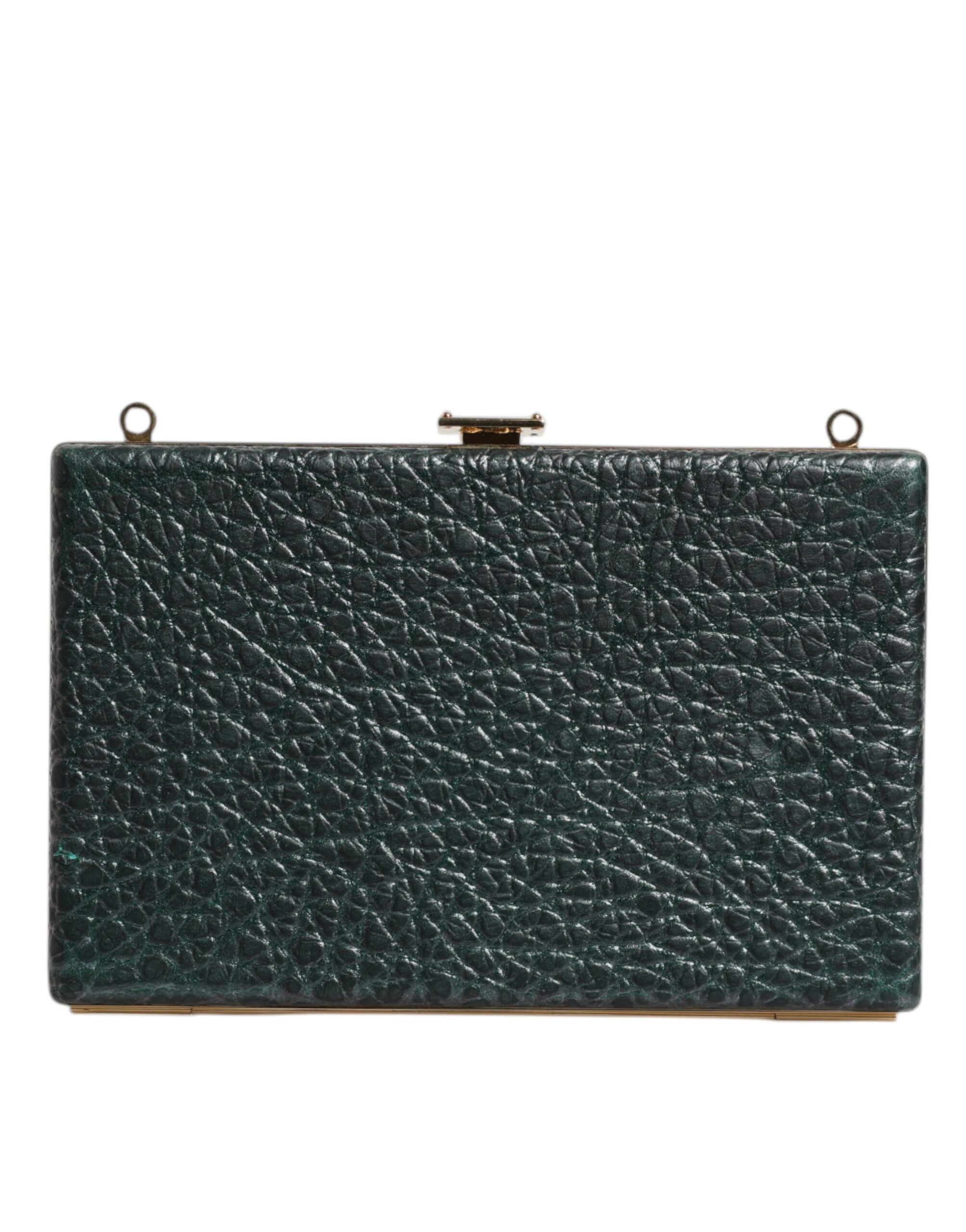 Dolce & Gabbana Black Leather Clutch