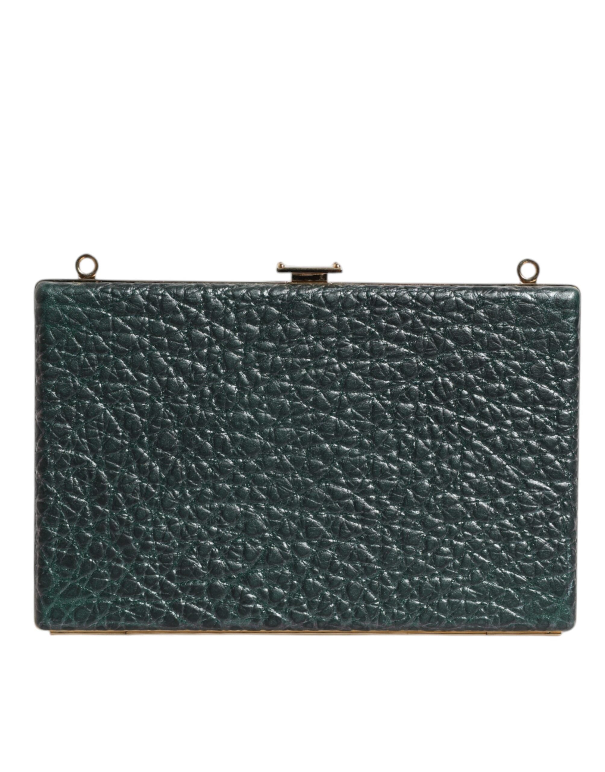 Dolce & Gabbana Black Leather Clutch