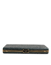 Dolce & Gabbana Black Leather Clutch