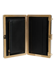 Dolce & Gabbana Black Leather Clutch