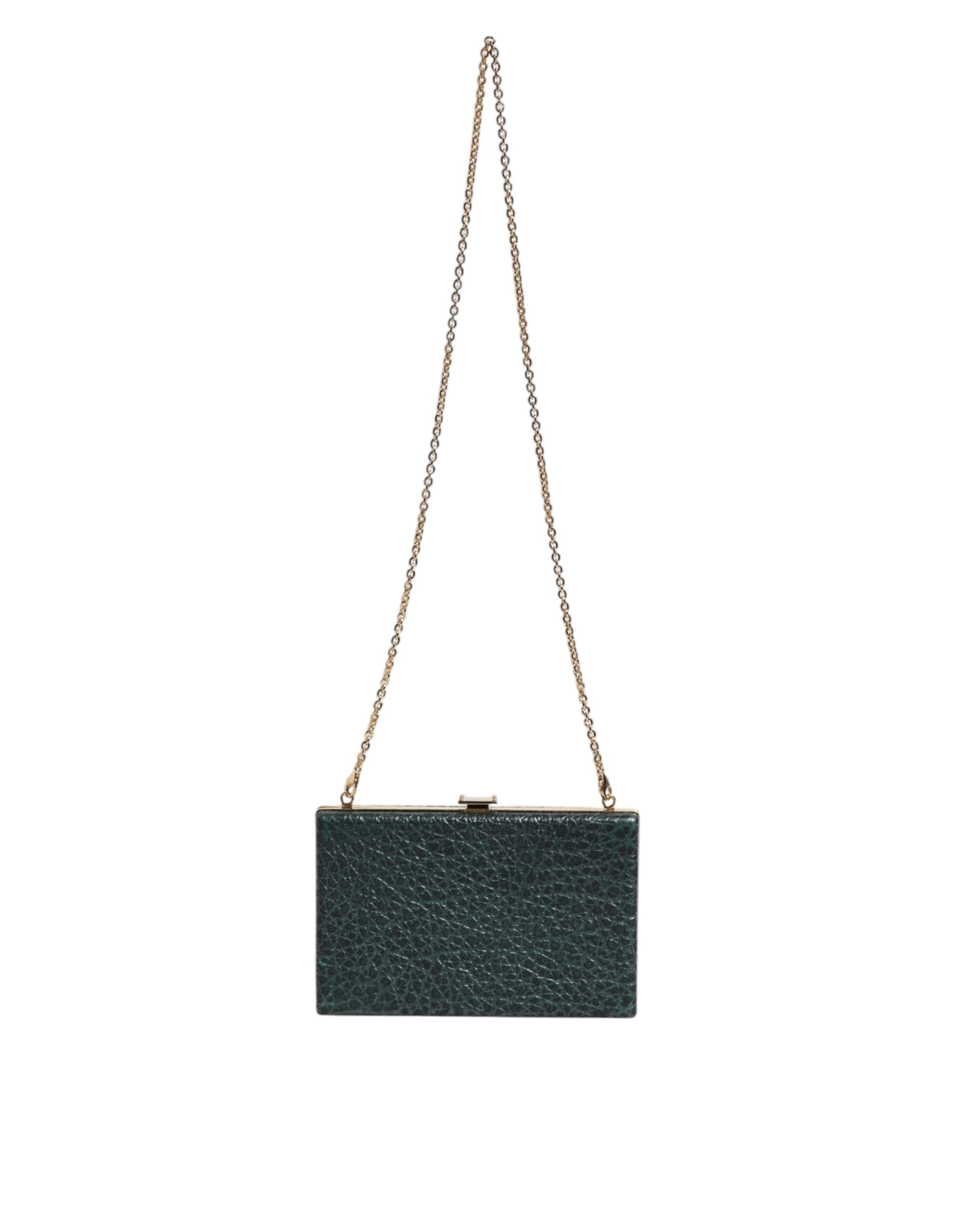 Dolce & Gabbana Black Leather Clutch
