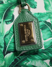 Green Canvas Botanical Garden Women Tote Bag