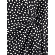 Black Silk Cocktail Dress