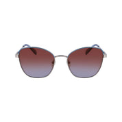 Gray Metal Sunglasses