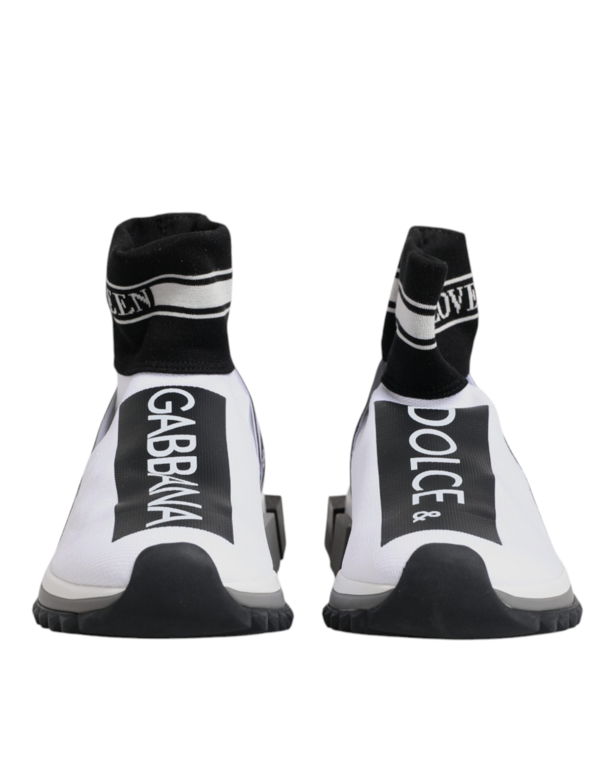Vita svarta Sorrento-strumpor, sneakers, skor