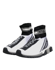 Vita svarta Sorrento-strumpor, sneakers, skor