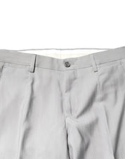 Light Gray Wool GOLD 2 Piece Formal Suit
