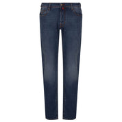Blue Cotton Men's Slim Fit Jean