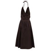 Brown Cotton Long