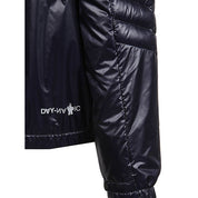 Blue Polyamide Men Jacket