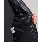 Black Polyamide Men Jacket