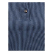 Blue Cotton Sweatshirt