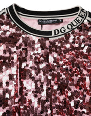 Rosa DG Queen paljetttröja