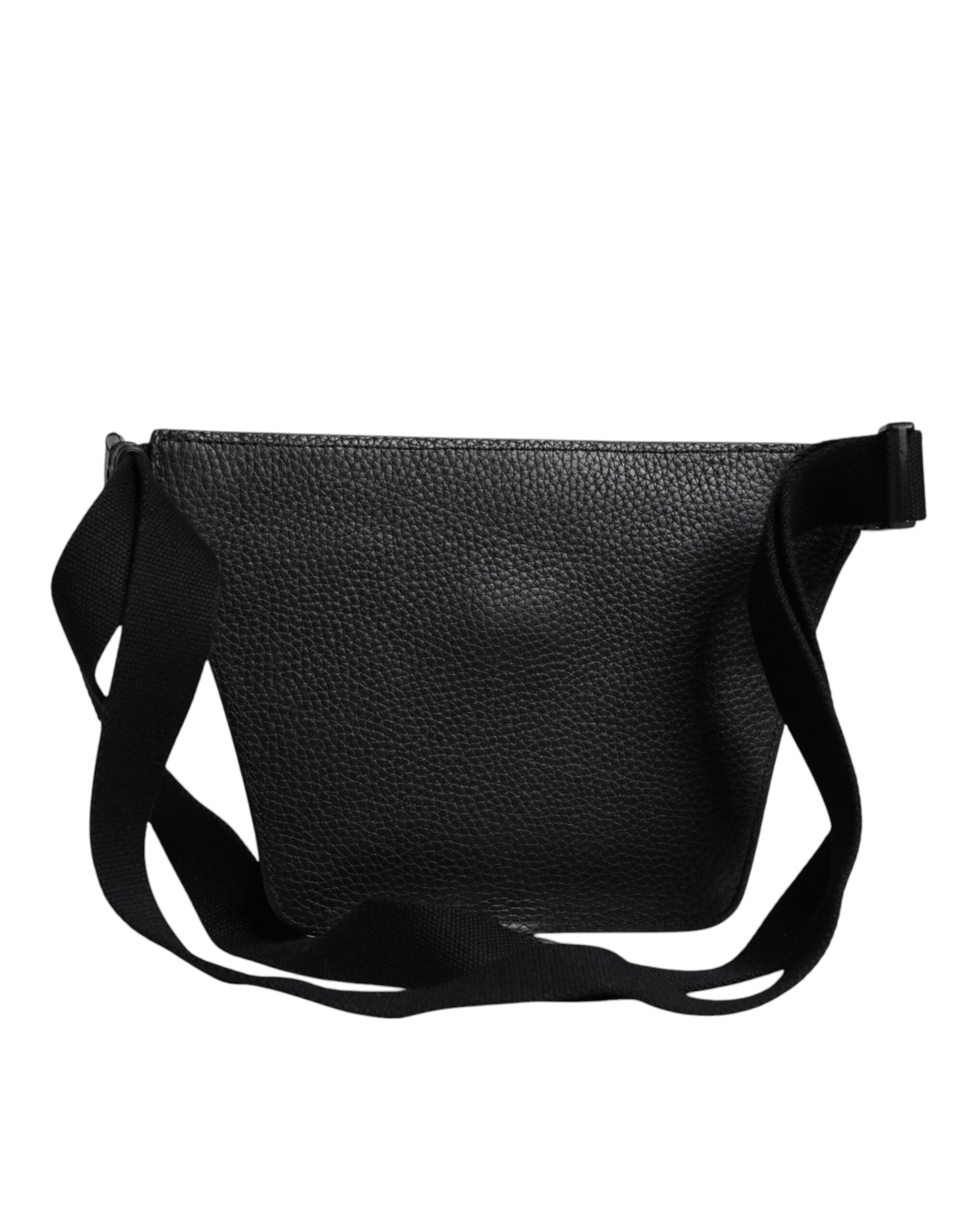 Dolce & Gabbana Black Calfskin Belt Bag