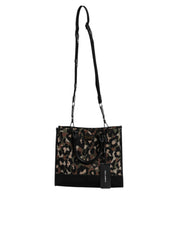 Multicolor Leopard Shopping Tote Shoulder Bag