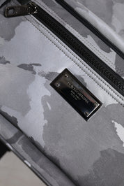 Dolce & Gabbana Multicolor Camouflage Cotton Backpack
