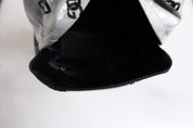 Dolce & Gabbana Gray Black Polyester Backpack